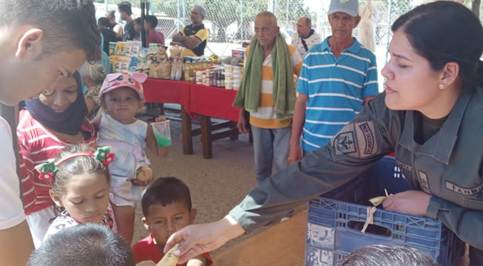 GNB realiza jornada de atención integral en La Cañada de Urdaneta