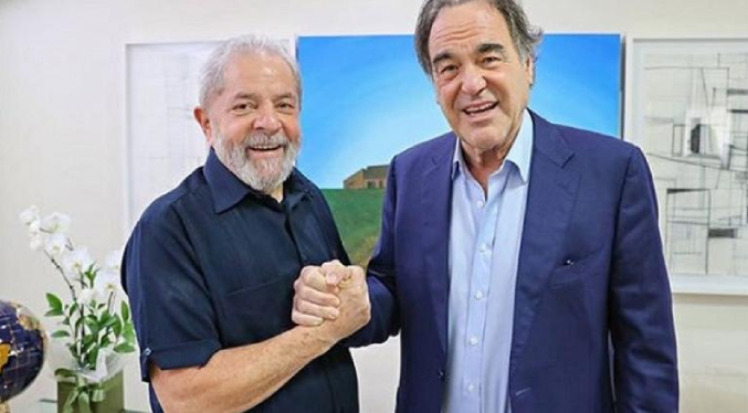 Oliver Stone tiene listo un documental sobre Lula