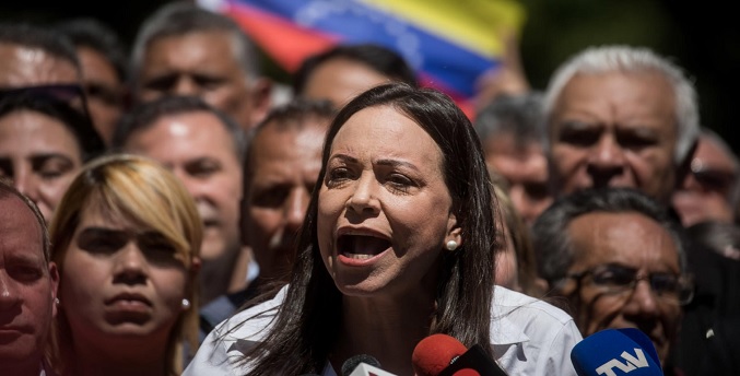 María Corina Machado denuncia “brutal represión” contra los miembros de su comando de campaña
