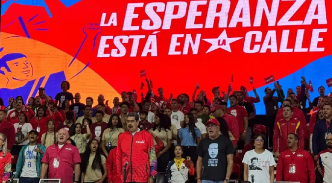 PSUV proclama a Nicolás Maduro como su candidato para la reelección presidencial