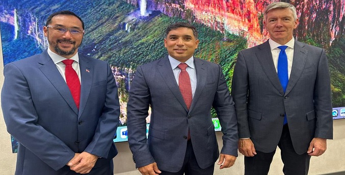 Tellechea sostiene encuentro con el presidente de BP para establecer mesas de trabajo en materia energética