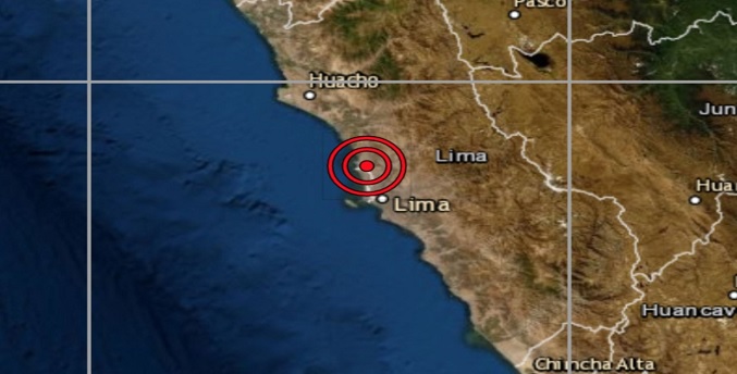 Sismo de 4,5 de magnitud se siente en Lima sin daños