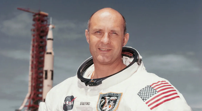 Fallece a los 93 años Thomas Stafford, astronauta comandante de Apolo 10 en misión a la Luna