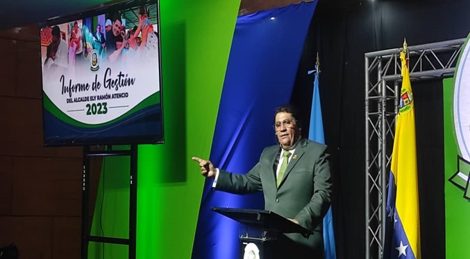 Alcalde Ely Ramón Atencio presenta su informe de gestión 2023