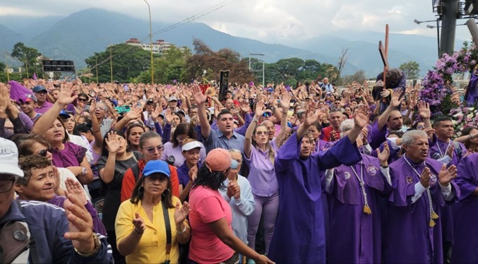 Maduro: El pueblo expresó su devoción por Cristo