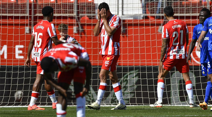 Almería se despide de Primera al perder con el Getafe