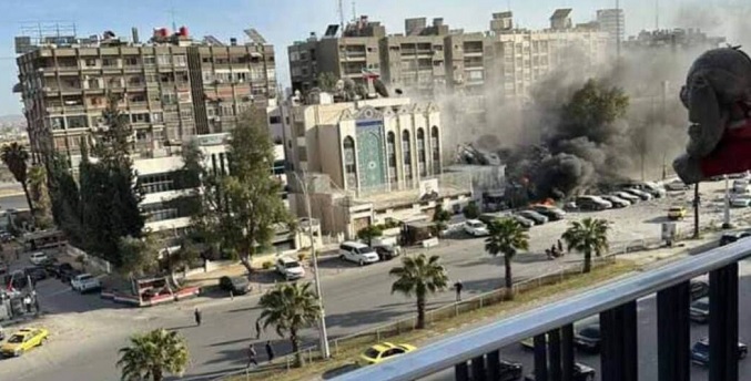 Al menos 8 muertos en ataque israelí contra consulado de Irán en Damasco