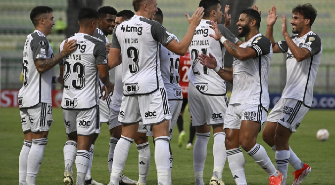 Atlético Mineiro golea al Caracas FC en la Copa Libertadores