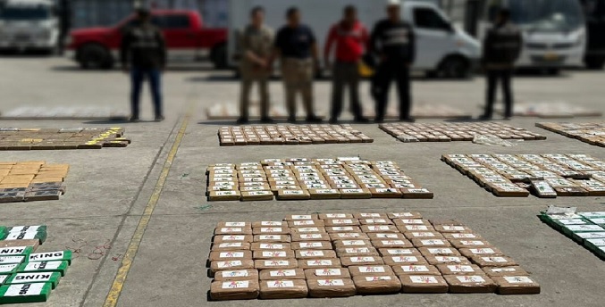 Autoridades incautan más de 16 toneladas de drogas en lo que va de año