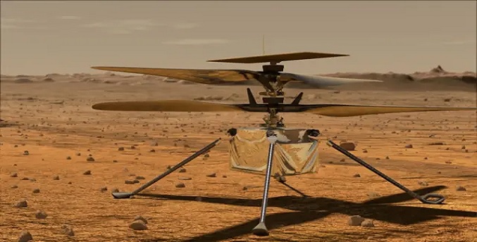 Ingenuity tiene una nueva vida: el helicóptero de la Nasa es un observatorio de Marte