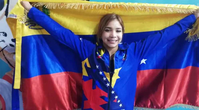 La pesista venezolana Katherin Echandia logra la clasificación para los Juegos Olímpicos de París