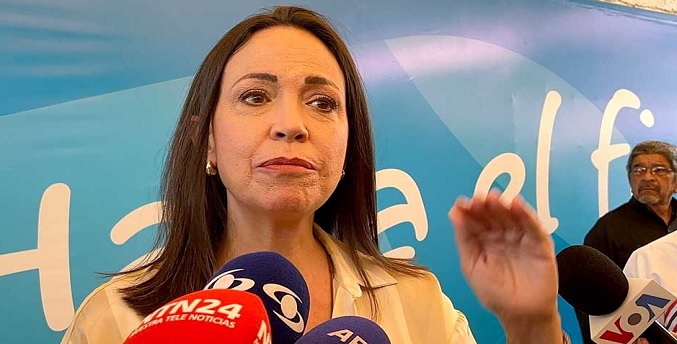 María Corina Machado: «La confianza no se puede regalar, aunque le pongas lacitos»