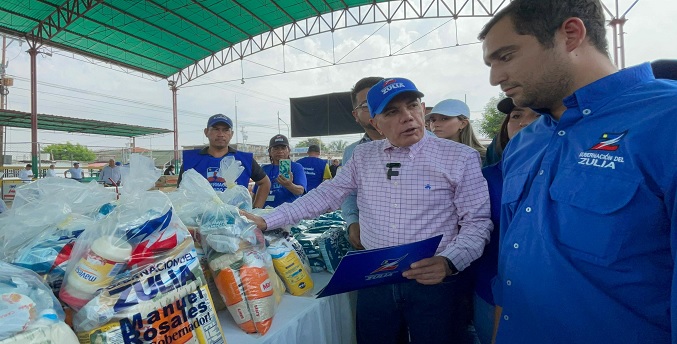 Gobernador Manuel Rosales llevó Mercado Popular a Valmore Rodríguez