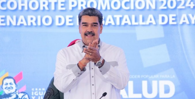 Maduro recordó que el «corte de cuenta» del 1 x 10 se hará el 9 de junio