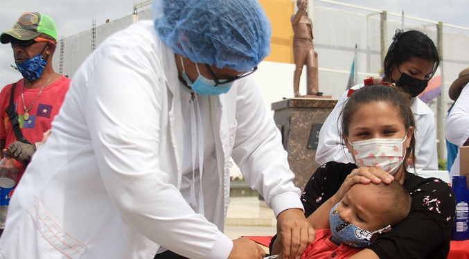 El Zulia activo en la celebración bolivariana de inmunizaciones hasta el 27 de abril