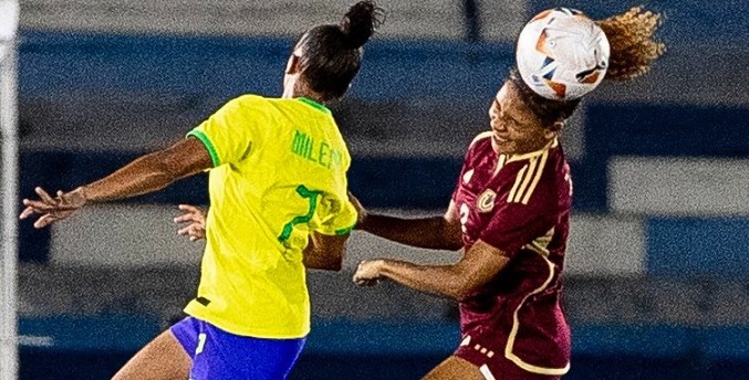 Vinotinto femenina Sub-20 cae ante Brasil 2 goles por 1 en el Sudamericano