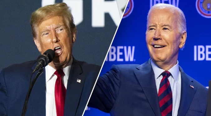 Biden recorta a dos puntos la ventaja sobre Trump en la carrera presidencial, según un sondeo