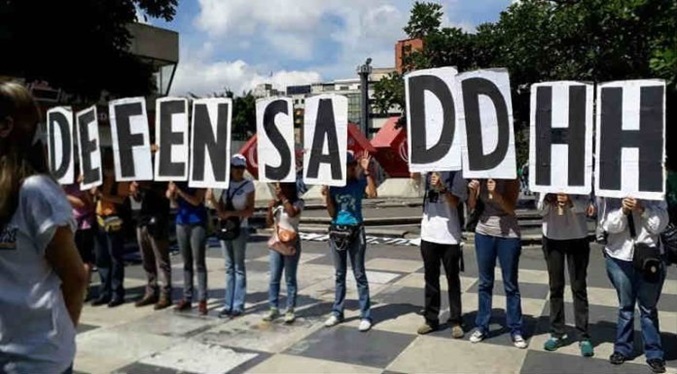 ONG denuncia 418 ataques a defensores de derechos humanos en Venezuela en el primer trimestre de 2024