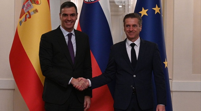 España y Eslovenia reconocerán juntas a Palestina cuando aporte un «impacto positivo»