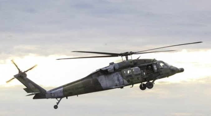 Accidente de helicóptero del Ejército dejó al menos nueve muertos en Colombia