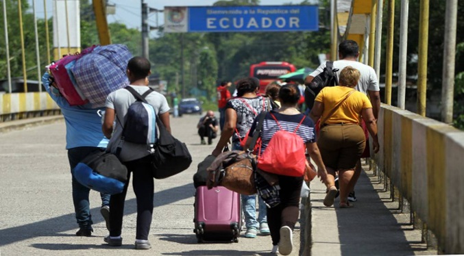 Situación de migrantes venezolanos en Ecuador: sin solución a la vista