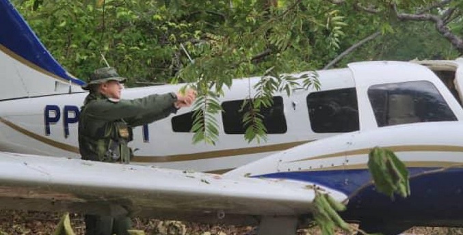 FANB inutilizan una aeronave en el Parque Nacional Aguaro Guariquito