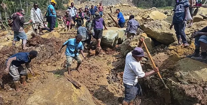 ONU cifra en 670 los muertos en la avalancha de Papúa Nueva Guinea