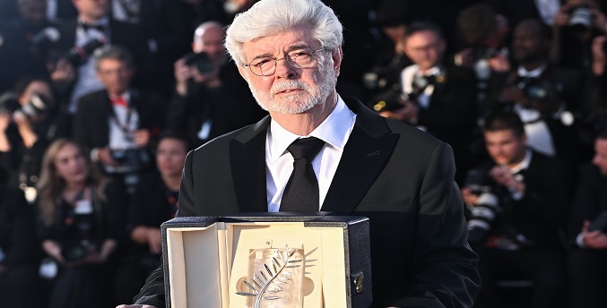 George Lucas recibe una Palma de Oro honorífica en Cannes (+Video)
