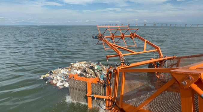 Gobierno nacional recoge tres mil toneladas de desechos sólidos de las cañadas de Maracaibo
