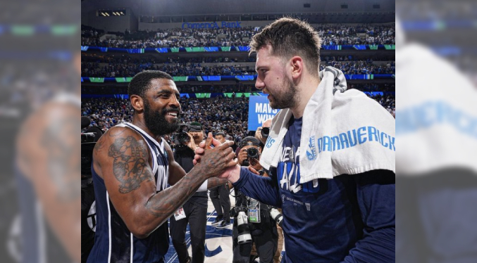 Irving y Doncic ponen pie y medio en las Finales de la NBA