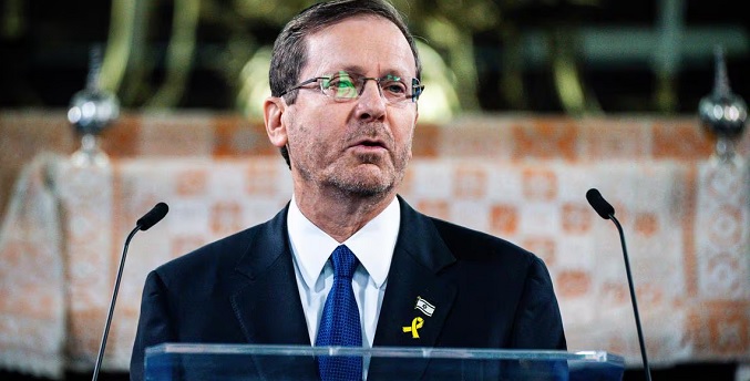 Presidente israelí Isaac Herzog: “El anuncio del fiscal de la CPI es escandaloso”