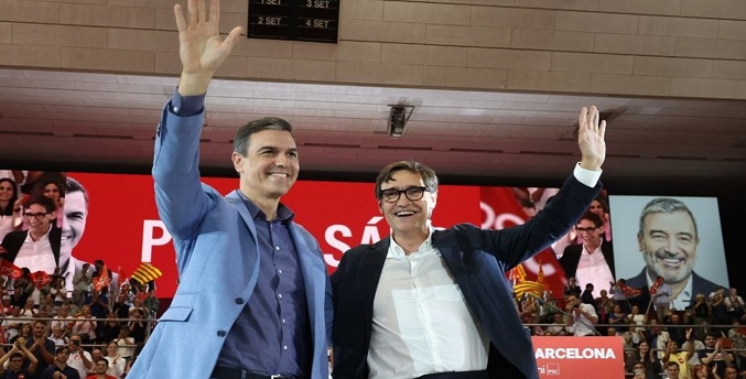 Los socialistas ganan en Cataluña y retrocede el independentismo