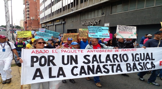 Marcela León: Jamás vamos a renunciar a la lucha por el salario