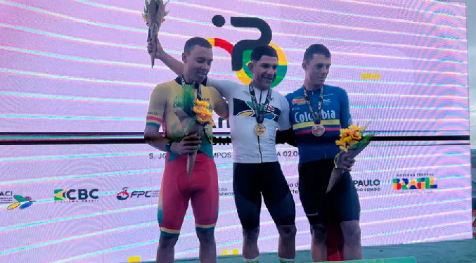 Venezuela gana oro en panamericano de ciclismo de ruta