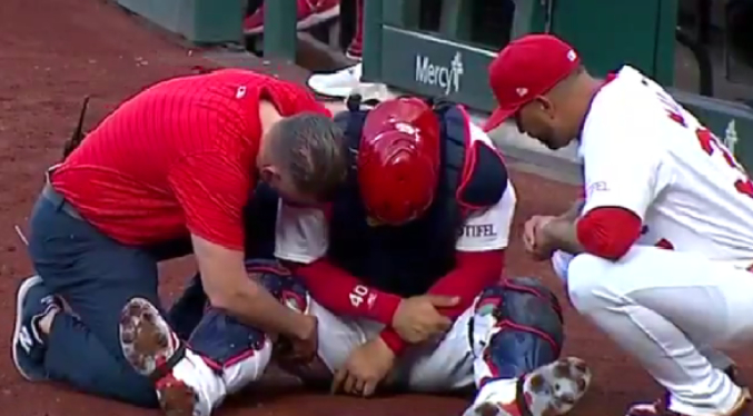 Venezolano Contreras perdería de 6-8 semanas por fractura el antebrazo izquierdo (Video)