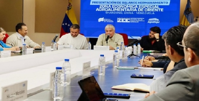 Venezuela y China trabajan en 24 proyectos agroalimentarios para la ZEE de Oriente