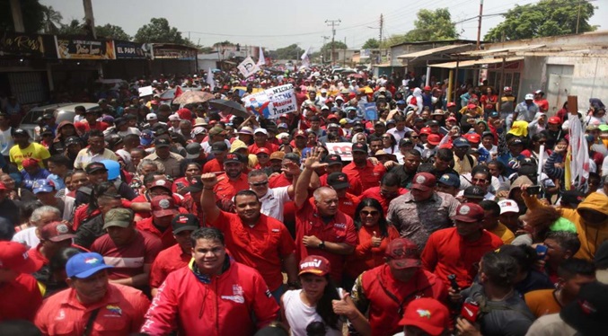 Diosdado Cabello desde Falcón: Maduro siempre estará con el pueblo