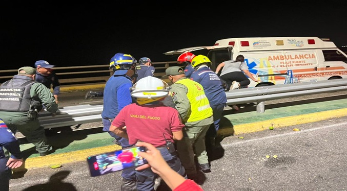 Muere Adolfo Luque, uno de los heridos en accidente en el puente sobre el Lago de Maracaibo