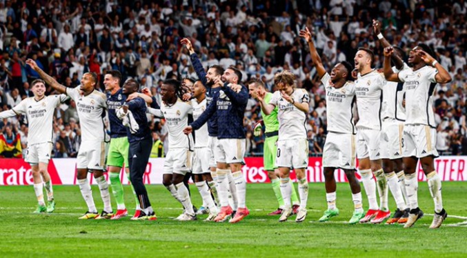 El Real Madrid logra su trigésimo sexta Liga