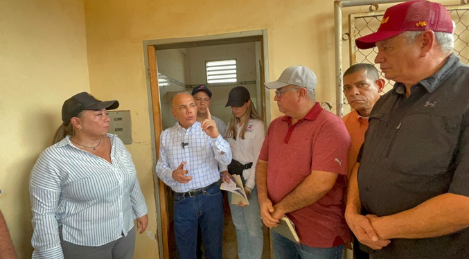 Rosales inicia trabajos de construcción y recuperación del Complejo Deportivo Cultural “Simón Bolivar”