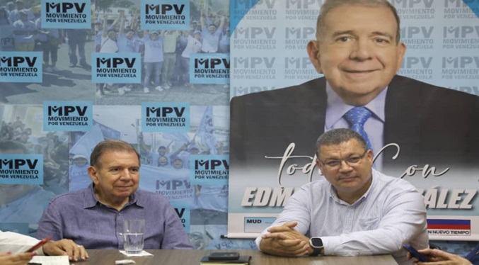 MPV ratifica apoyo al opositor González Urrutia para las presidenciales