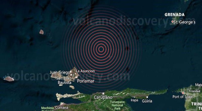 Temblor de magnitud 4.2 se sintió en Caracas y los estados La Guaira y Aragua