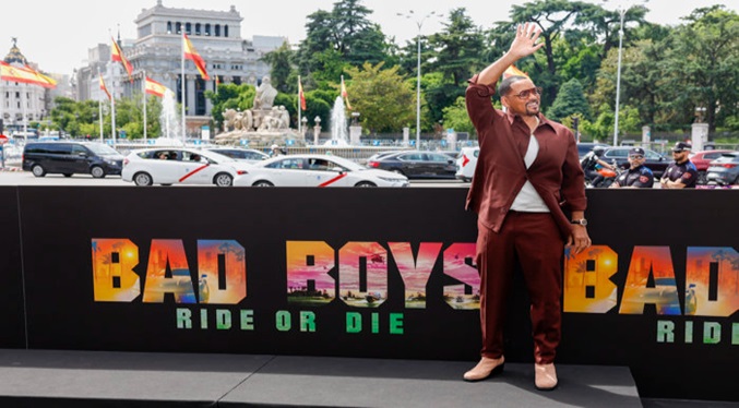Will Smith promociona en Madrid la nueva ‘Bad Boys’