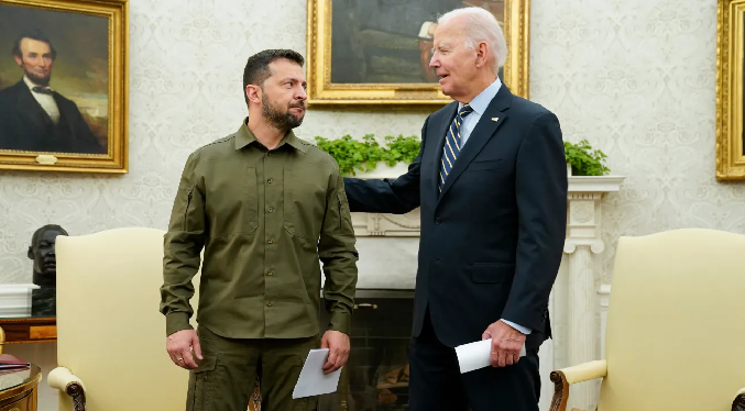 Biden se reunirá con Zelensky en Normandía y en la reunión del G7