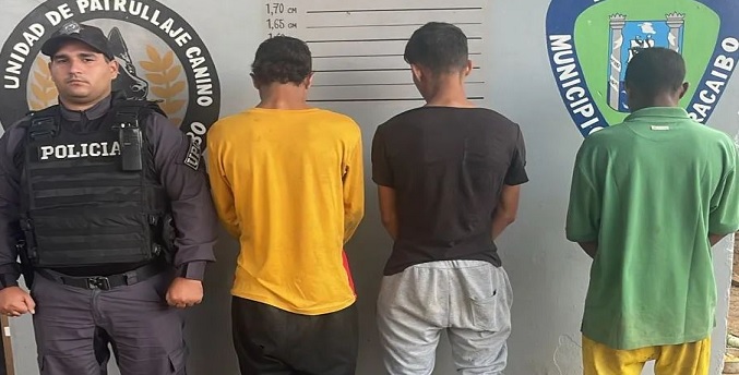 Polimaracaibo captura por abuso, robo y agresión a cinco individuos durante el fin de semana
