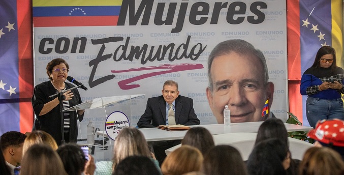 Candidato González Urrutia destaca el papel de la mujer en presidenciales de Venezuela