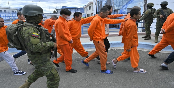Noboa inicia en Ecuador construcción de cárcel de alta seguridad similar al modelo Bukele