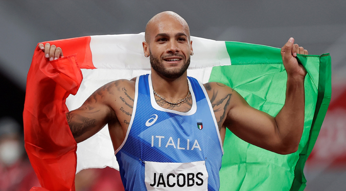 Marcell Jacobs conserva en Roma el título europeo en los 100 metros planos