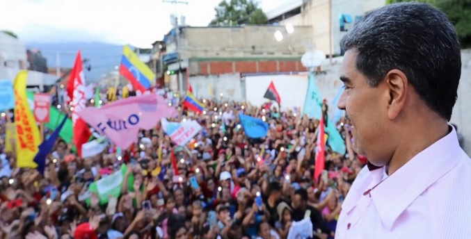 Nicolás Maduro: «Para defender el derecho a la paz, tenemos que ganar por paliza el 28-Jul»
