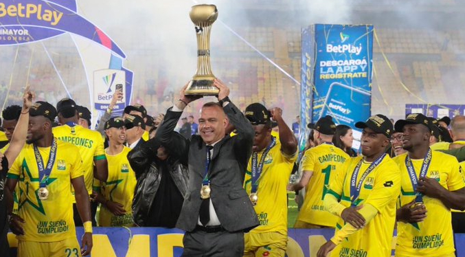 Rafael Dudamel titula al Atlético Bucaramanga por primera vez en el fútbol colombiano